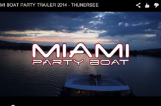 Miami Party Boat 2014 Trailer